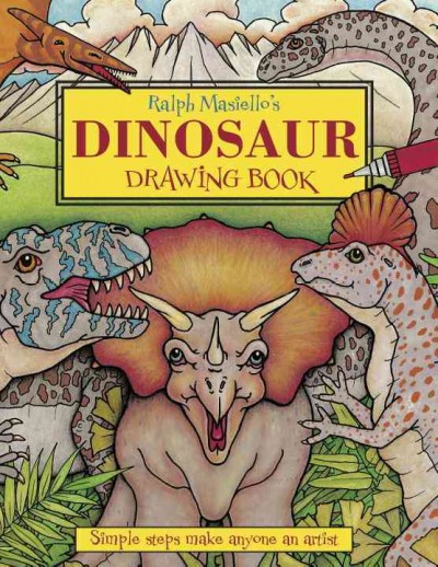 Ralph Masiello's dinosaur drawing book.