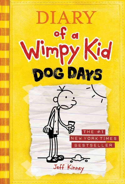 Diary of a wimpy kid / bk 4 / dog days / by Jeff Kinney.