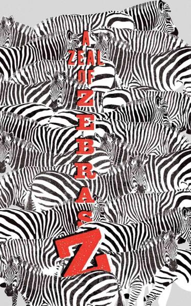 A zeal of zebras [electronic resource] : an alphabet of collective nouns / by Woop Studios.