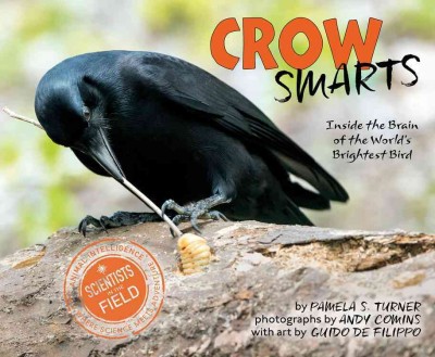 Crow smarts : inside the brain of the world's brightest bird / by Pamela S. Turner ; photographs by Andy Comins with art by Guido de Filippo.
