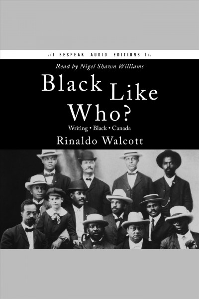 Black like who? / Rinaldo Walcott.