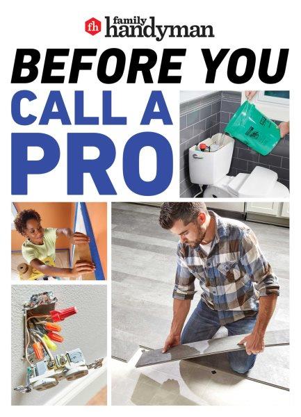 Before you call a pro.