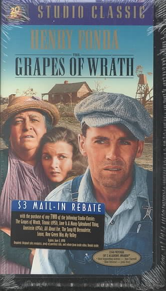 The grapes of wrath [videorecording] / Twentieth Century Fox ; produced by Darryl F. Zanuck ; directed by John Ford.