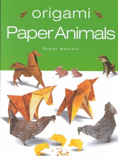 Origami paper animals.